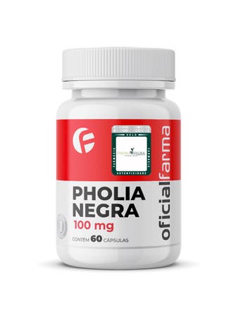 Pholia Negra® 100Mg 60 Cápsulas Com Selo De Autenticidade