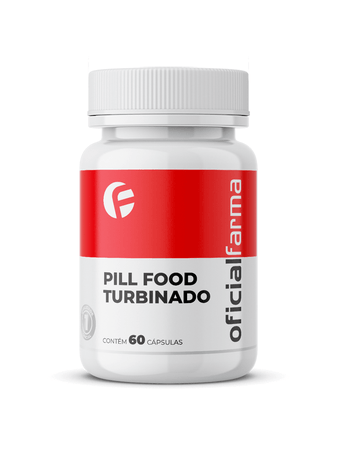 Pill Food Turbinado 60 Cápsulas