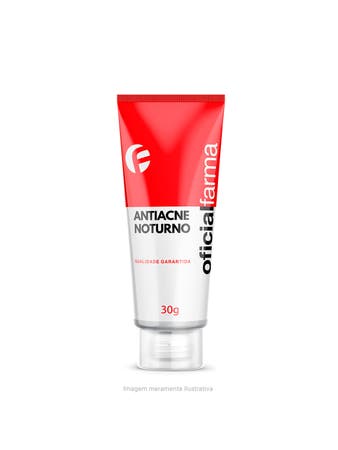 Gel Noturno P/ Tratamento Da Acne 30G