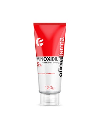 MinoxidilL 5% Em Creme Para Barba 120g