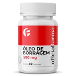 Óleo De Borragem 500Mg 30 Cápsulas