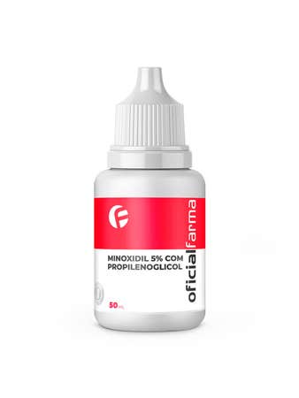 MinoxidilL 5% Com Propilenoglicol 50mL