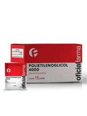 Peg 4000 (Polietilenoglicol) 10g - 15 Sachês