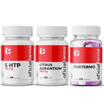 5 Htp 100Mg 60 Cápsulas + Citrus Aurantium 500Mg 60 Doses + Fortermo 120 Cápsulas