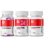 Emagrecimento Off - Termogênico Sem Cafeína "Fortermo" + Cactin + Thiomucase