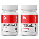 Tribulus Terrestris 500mg 60 Doses + Ioimbina (yohimbine) 5mg 60 doses