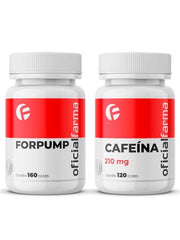 Forpump Vasodilatador 160 Cápsulas + Cafeína 210mg 120 Cápsulas