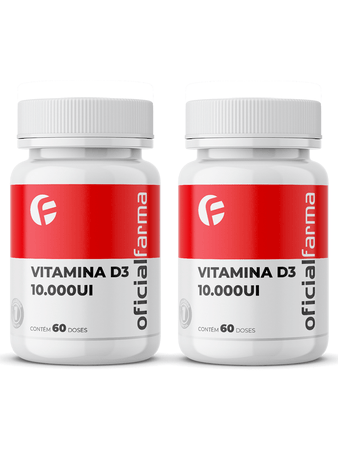 2 Vitaminas D3 10.000UI 60 Doses