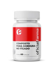 Composto para Gordura no Fígado 60 Cápsulas