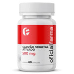 Carvão Vegetal Ativado 500mg 60 Doses
