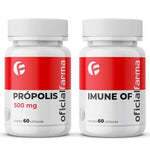 Multivitamínico Imune Of 60 Cápsulas + Própolis 500mg 60 Cápsulas