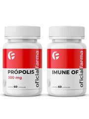Multivitamínico Imune Of 60 Cápsulas + Própolis 500mg 60 Cápsulas
