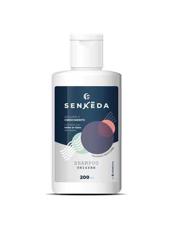 Shampoo Unissex Para Crescimento Capilar 200 ml SENKEDA