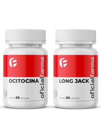Ocitocina (Oxitocina) 30 Cápsulas + Long Jack 400Mg 30 Cápsulas