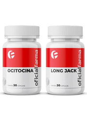 Ocitocina (Oxitocina) 30 Cápsulas + Long Jack 400Mg 30 Cápsulas