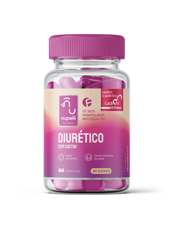Diurético Com Cactin® 30 Doses NUPELLI