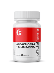 Alcachofra + Silimarina 400mg 60 cápsulas