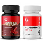 Forpump 2.0 Vasodilatador 160 Cápsulas + Guaraná 500Mg 60 Cápsulas