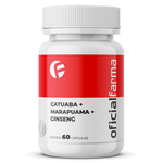 Catuaba, Marapuama e Ginseng 60 Cápsulas