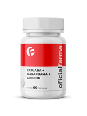 Catuaba, Marapuama e Ginseng 60 Cápsulas