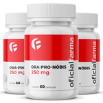 3 Ora - pro-nóbis 250 mg 60 Cápsulas