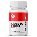 Cálcio de Ostras 500 Mg 60 cápsulas