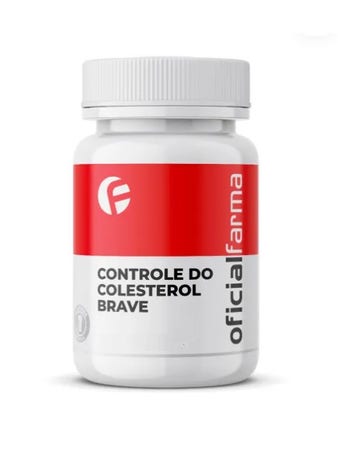 Controle Do Colesterol Brave 120 Cápsulas By Gabi Dezan (Influenciadora)