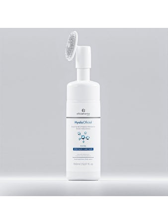 HyaluOficial Espuma de Limpeza Hidratante com Ácido Hialurônico 150mL