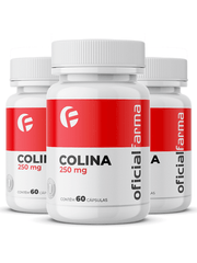3 Colina 250Mg 60 Cápsulas