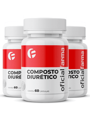 3 Composto Diurético 60 Cápsulas