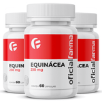 3 Equinácea 250Mg 60 Cápsulas
