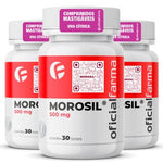 3 Morosil® 500mg 30 Doses Mastigáveis Com Selo de Autenticidade