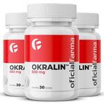 3 Okralin (Controle da Absorção de Gordura) 600mg 30 Doses