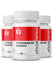 3 Vitaminas D3 10.000Ui 60 Doses