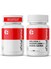 Anti Estresse - Ashwagandha + Melissa + Passiflora + Kawa Kawa