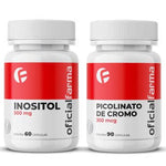 Suplementação para Diabetes - Picolinato de Cromo + Inositol