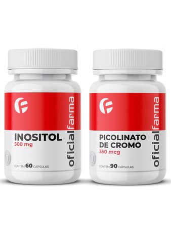 Suplementação para Diabetes - Picolinato de Cromo + Inositol