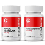 Turkesterone 500Mg 30 Cápsulas + Maca Peruana 500Mg 60 Cápsulas