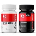 Uva Ursi 500Mg 60 Cápsulas + Diuretik  Black