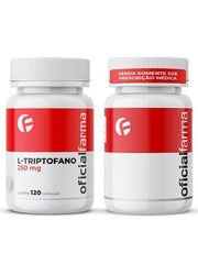 L-Triptofano 250Mg 120 Cápsulas + Melatonina 5Mg 100 Doses