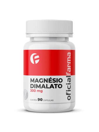 Magnésio Dimalato 300mg 90 Cápsulas