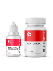 MinoxidilL  Turbinado 100ML + Pantoficial 60 Cápsulas
