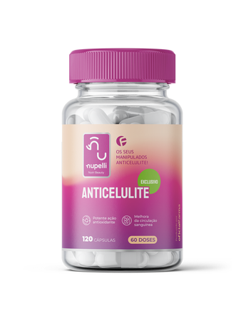 Composto Auxiliar no Tratamento da Celulite "ANTICELULITE" 60 Doses NUPELLI