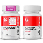 Morosil® 500mg 30 Doses Mastigáveis + Garcinia Cambogia 500mg 60 Doses