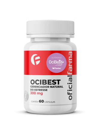 Ocibest® 300mg 60 Cápsulas - Gerenciador natural do estresse