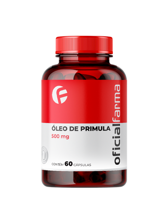 Óleo De Primula 500Mg 60 Cápsulas