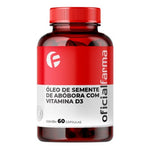 Óleo de Semente de Abóbora Com Vitamina D3 60 Cápsulas