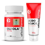 Oli Ola™ 300Mg 30 Cápsulas + Ácido Kójico Dipalmitato 50g (Tratamento de Manchas)
