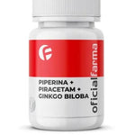 Piperina + Piracetam + Ginkgo Biloba 60 Cápsulas