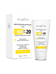 Protetor Solar Facial  Bi-gel FPS60 50g